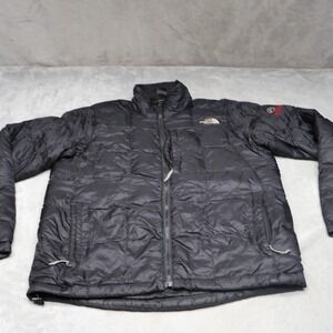 North Face Down Jacket Mens Small Black 800 Fill Summit Series Insulated Puffer